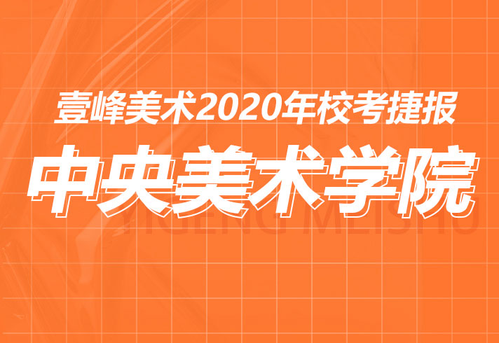 壹峰美术2020届校考中央美院捷报